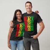 Honoring Past Inspiring Future I Am Black History  T-Shirt (Unisex)