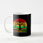 Honoring Past Insring Future Men Women Black Histo Kaffeetasse (Links)