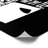 Honoring The Past Black History Inspiring The Futu Poster (Ecke)