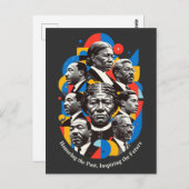Honoring The Past, Inspiring The future Postkarte (Vorne/Hinten)