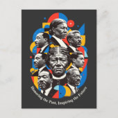 Honoring The Past, Inspiring The future Postkarte (Vorderseite)