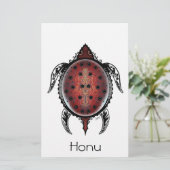 Honu Briefpapier (Stehend Vorderseite)