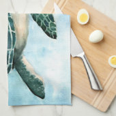 Honu Geschirrtuch (Viertel Falte)