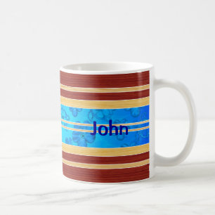 Honu Hawaiian Falsches Holz-Surfbrett Kaffeetasse