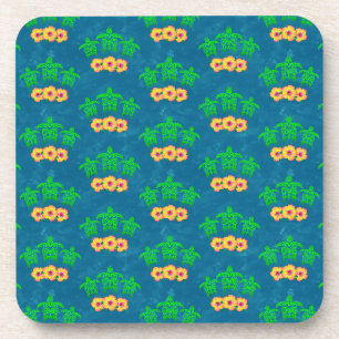 Honu Hawaiian Tribal Green Sea Turtles Getränkeuntersetzer