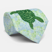 Honu Hawaiianer-Meeresschildkröte Krawatte (Gerollt)