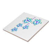 Honu-Hawaiianische Schildkröten Fliese (Seite)