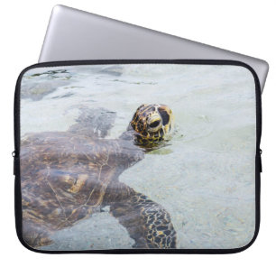 Honu hawaiische Meeresschildkröte - Laptopschutzhülle