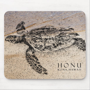 Honu - hawaiische Meeresschildkröte Mousepad