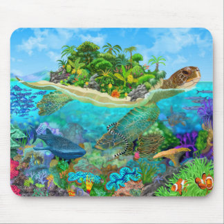 Honu Island Mousepad