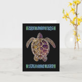 Honu Karte (Gelbe Blume)