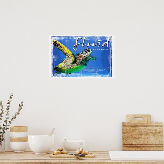 Honu Life by Gregory Gallo Poster (Küche)