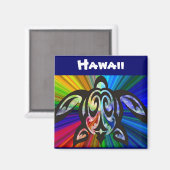 Honu-Magnet Hawaiian Turtle Magnet (Vorderseite/Rückseite)