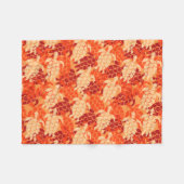 Honu Meeresschildkröte-Hawaiianer-Aloha - Papaya Fleecedecke (Vorderseite (Horizontal))