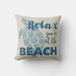 Honu Meeresschildkröte-Hawaiianer entspannen sich Kissen Für Draußen