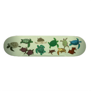 Honu (Meeresschildkröte) Skateboard