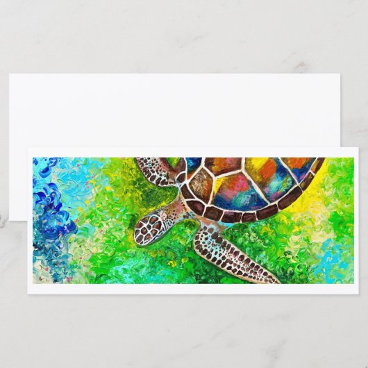 HONU NOTE CARD (Vorne/Hinten)