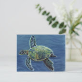 Honu Postcard Postkarte (Stehend Vorderseite)