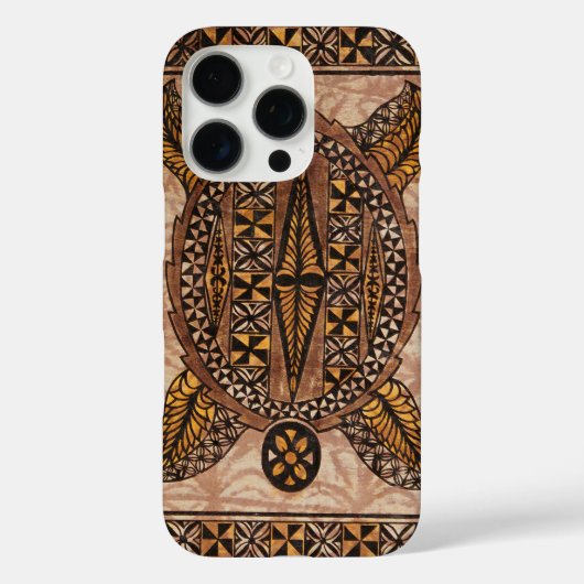 Honu Primitive Hawaiian Tattoo Tapa Case-Mate iPho Case-Mate iPhone Hülle (Rückseite)