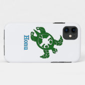 Honu-Schildkröte aus dem grünen Stamm auf der Whit Case-Mate iPhone Hülle (Rückseite (Horizontal))