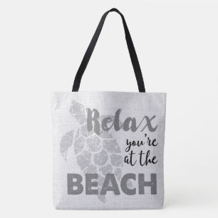 Honu-Schildkröte Hawaiian Relax Reversible Strandt Tasche