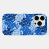 Honu Sea Turtle Hawaii Aloha Blue Case-Mate iPhone Hülle (Rückseite (Horizontal))