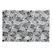 Honu Sea Turtle Hawaiian Aloha Reversible Black Kissenbezug (Rückseite)