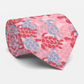 Honu Sea Turtle Hawaiian Aloha - Rose Krawatte (Gerollt)