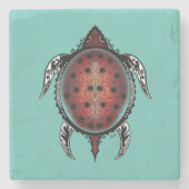 Honu Steinuntersetzer (Vorderseite)