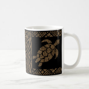 Honu Tapa-hawaiische ursprüngliche Schildkröte Kaffeetasse