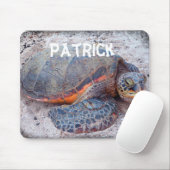 Honu Tropical Hawaii Sea Turtle Foto Individuelle Mousepad (Mit Mouse)