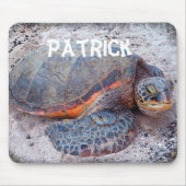 Honu Tropical Hawaii Sea Turtle Foto Individuelle  Mousepad (Vorne)