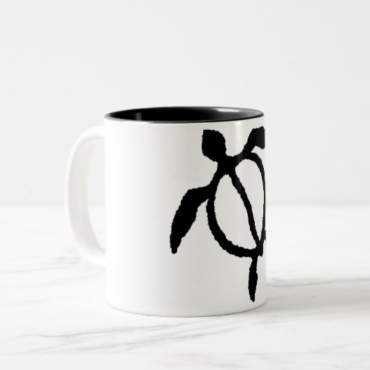 Honu Zweifarbige Tasse (Vorderseite Links)