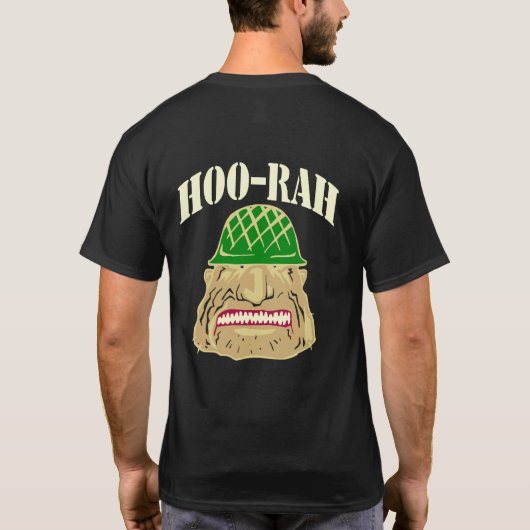 Hoo-Rah Christmas  T-Shirt (Rückseite)