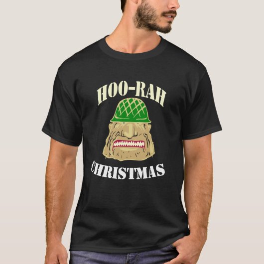 Hoo-Rah Weihnachten T-Shirt (Vorderseite)