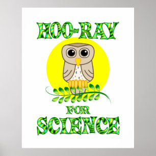 Hoo-Ray for Science Poster