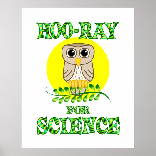 Hoo-Ray for Science Poster (Vorne)