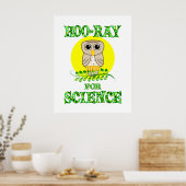 Hoo-Ray for Science Poster (Küche)