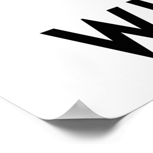 Hoo Wer Grammar Owl Poster (Ecke)