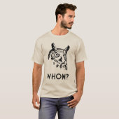 Hoo Wer Grammar Owl T-Shirt (Vorne ganz)
