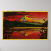 Hood at Sunrise from Lost Lake, Oregon Poster (Vorne)