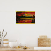 Hood at Sunrise from Lost Lake, Oregon Poster (Küche)