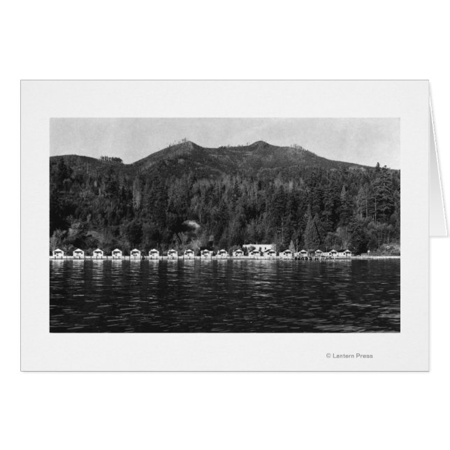 Hood Canal, WA View und Beacon Point Resort (Vorderseite (Horizontal))