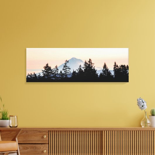 Hood Canvas Print Leinwanddruck (Insitu (Wohnzimmer))
