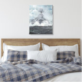 Hood heads for Bismarck 23. May 1941. 2014 Leinwanddruck (Insitu (Schlafzimmer))