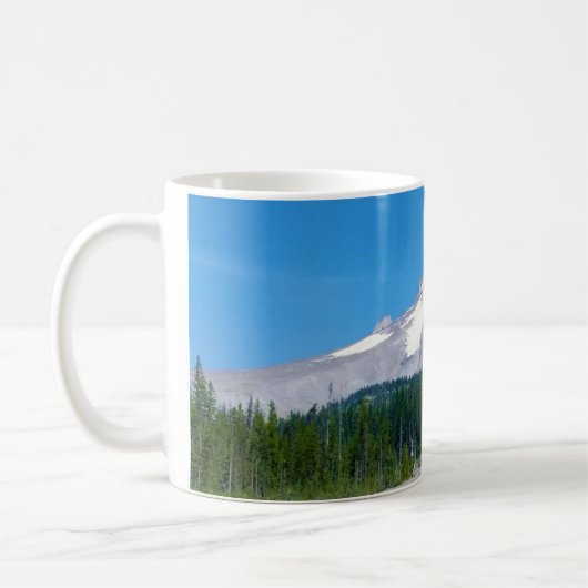 Hood im Sommer, Oregon Kaffeetasse (Links)
