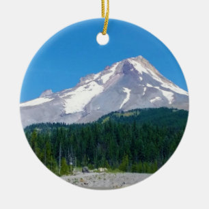 Hood im Sommer, Oregon Keramik Ornament