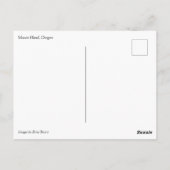 Hood im Sommer, Oregon Postkarte (Rückseite)