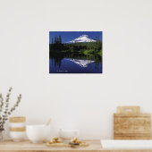 Hood in Oregon, 20"x16" Poster (Küche)