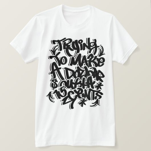 Hood Motivation T - Shirt (Design vorne)